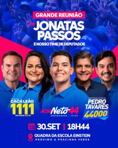 📢 REUNIÃO COM A LIDERANÇA – JONATAS PASSOS